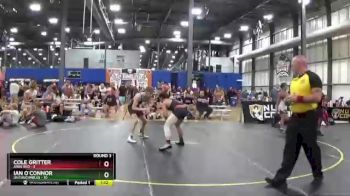 130 lbs Round 3 (6 Team) - Ian O`Connor, Untouchables vs Cole Gritter, ARES Red