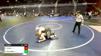 285 lbs Rr Rnd 5 - Forest Howell, Flathead Valley WC vs Zachary Schraeder, Columbine