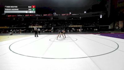125 lbs Consi Of 32 #2 - Vinh Nguyen, Washington vs Fabian Aguirre, Sacramento State