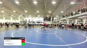 285 lbs Round Of 16 - Dominic Silvia, Bridgewater-Raynham vs Bret Mathews, Tri-County