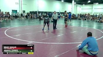 165 lbs Round 2 (6 Team) - Kendall Chance, Camden Outsiders The Socs vs Brady Singler, Ohio Titan Red