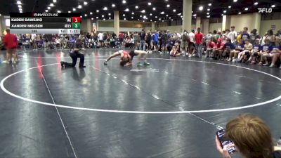 165 lbs Round 2 (6 Team) - Xander Nielsen, AR- 15 vs Kaden Dawejko, Team Arkansas