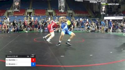 160 lbs Consi Of 32 #2 - Andrew Gamble, Missouri vs Desmond Bowers, Nevada