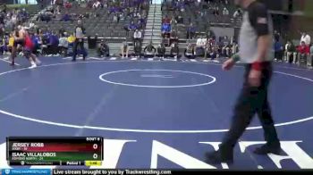 195 lbs Semifinals (8 Team) - Jersey Robb, Bixby vs Isaac Villalobos, Edmond North