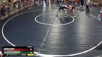 133 lbs Champ. Round 1 - Jason Saenz, Eastvale Elite WC vs Jackson Guardado, Elite Force Wrestling Club