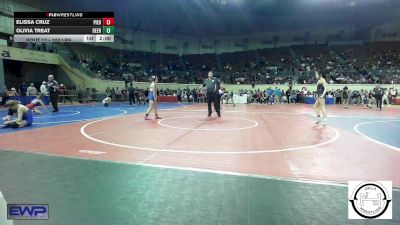 100 lbs Round Of 16 - Elissa Cruz, Piedmont vs Olivia Treat, Deer Creek Wrestling