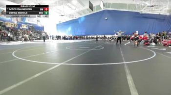 132 lbs Champ. Round 1 - Covell Nichols, Wichita Heights vs Scott Fohlmeister, Blue Valley West