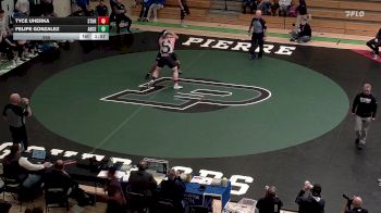 285 lbs Placement Matches (8 Team) - Tyce Uherka, Sturgis Brown vs Felipe Gonzalez, Aberdeen Central