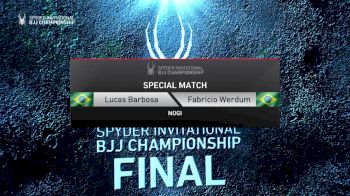 Lucas Barbosa vs Fabricio Werdum Spyder BJJ Final