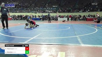 101 lbs Consi Of 8 #2 - Huston Robinson, Westmoore Wresting vs Jack Madden, Sapulpa