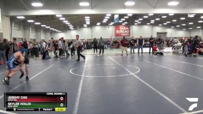 67 lbs Cons. Round 2 - Jeremy Cho, Nova WC vs Skyler Hollis, New Kent