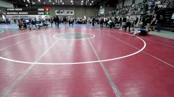 113 lbs Cons. Round 1 - Maxwell Marino, College Park vs Ayden Hicks, Lebanon