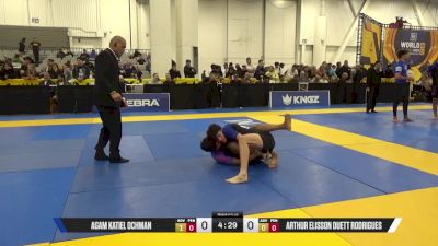 Arthur Elisson Duett Rodrigues vs Agam Katiel Ochman 2025 World IBJJF Jiu-Jitsu No-Gi Championship