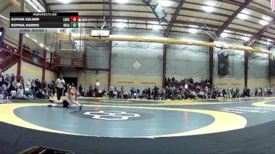 190 lbs Cons. Round 2 - Sophie Kelner, Lockport vs Sophia Harris, Benjamin Logan