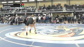 157 lbs 3rd Place - Lukas Anderson, North Kingstown vs Logan Ross, Bishop Hendricken