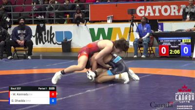 74kg Cons. Semi - William Kennedy, Brock WC vs Omrao Dhadda, BMWC