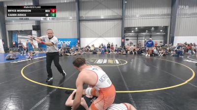 155 lbs Rr Rnd 6 - Bryce Morrison, Michigan Premier Blue - BHS vs Caden Judice, 4M - BHS