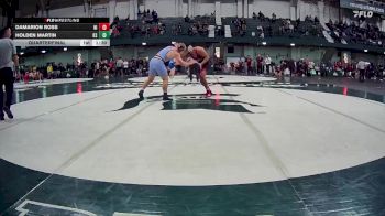 184 lbs Quarterfinal - Holden Martin, Kent State vs Damarion Ross, Northern Illinois