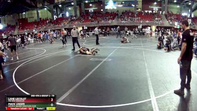 70 lbs Cons. Round 5 - Mack Unger, Lincoln Squires Wrestling Club vs Lane LeColst, The Best Wrestler
