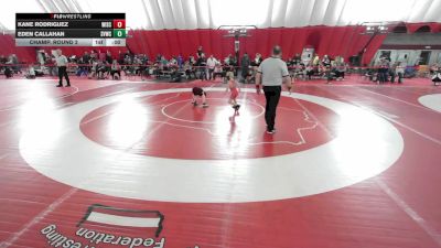 8U True Beginner - 54.6-58.4 Champ. Round 2 - Jaxon Kaelber, Westosha Wrestling Club Incorporated vs Simon Lichtenberger, Big Chief Wrestling Club