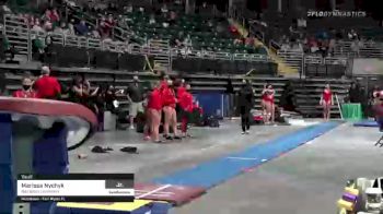Marissa Nychyk - Vault, Ball State University - 2021 GymQuarters Invitational