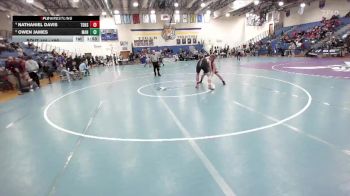 190 lbs Quarterfinal - Owen James, Manchester vs Nathaniel Davis, Thomas Dale
