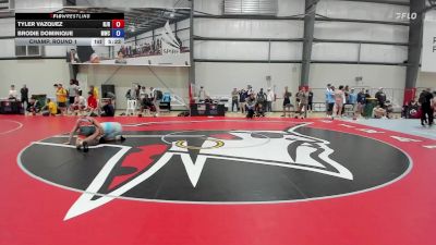 70 kg Champ. Round 1 - Tyler Vazquez, New Jersey RTC vs Brodie Dominique, Michigan Wrestling Club