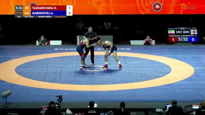 97 kg Semifinal - Hassan Yazdani, IRI vs Andro Margishvili, GEO