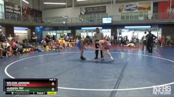 132 lbs Champ. Round 1 - Wilson Jamison, Wave Wrestling Club vs Hudson Fry, Harpeth Takedown Club