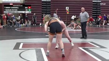 155 lbs Round 2 - Marlee Peyton, Prairie, Cedar Rapids vs Emery Cornwell, Marion