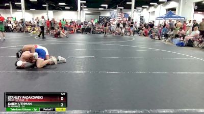 126 lbs Round 4 (6 Team) - Kaiem Uthman, PA Alliance vs Stanley Padakowski, Spear Mat Club