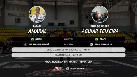 Rafael Amaral vs THIAGO FELIPE AGUIAR TEIXEIRA 2025 ADCC Brazilian Nationals