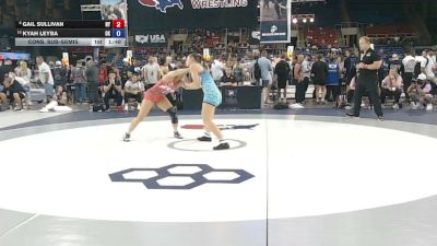 130 lbs Cons. Sub-semis - Gail Sullivan, New York vs Kyah Leyba, Oklahoma