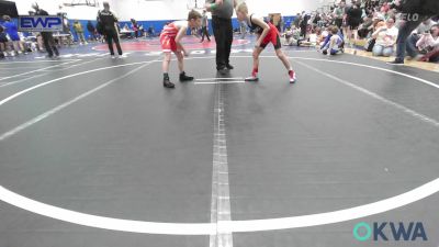 73 lbs Consi Of 8 #2 - Sawyer Barnett, Redskins Wrestling Club vs Stetson White, Davis Wrestling Club