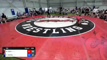 106 lbs Round 1 (8 Team) - Mason Rohr, Ohio vs Zane Donley, Oklahoma Blue FS