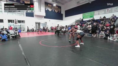 145 lbs Champ. Round 1 - Bella Lyrse, Cypress High School vs Arely Acevedo, World Team Training Center