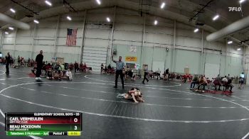 55 lbs Quarterfinal - Cael Vermeulen, Grit Mat Club vs Beau McKeown, Mat Assassin`s