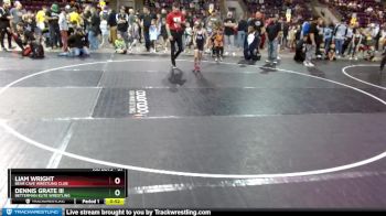 67 lbs Quarterfinal - Liam Wright, Bear Cave Wrestling Club vs Dennis Grate Iii, Betterman Elite Wrestling