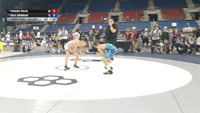 120 lbs Cons. Quarters - Thiago Silva, California vs Max Berman, Florida