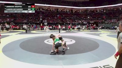 157 lbs Cons. Sub-quarters - Landon McCargish, Northmont vs Ambrose Ieropoli, Avon Lake