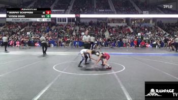 64 lbs Champ. Round 1 - Kyson Sides, WTC vs Murphy Schippers, Hoxie Kids