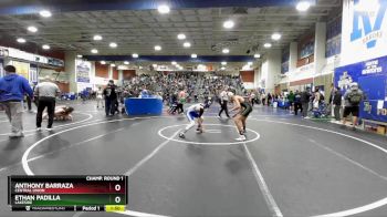 113 lbs Champ. Round 1 - Anthony Barraza, Central Union vs Ethan Padilla, Lakeside