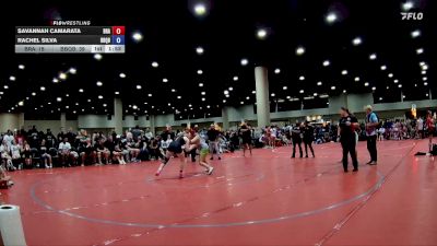 140 lbs Quarterfinals (8 Team) - Rachel Silva, Don`t Be Jelly vs Savannah Camarata, BRAWL Black