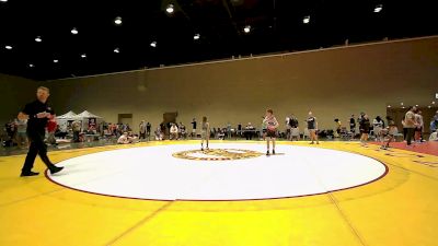 80 lbs Quarters - Hayes Daniel, AR vs Colby Yelton, KS