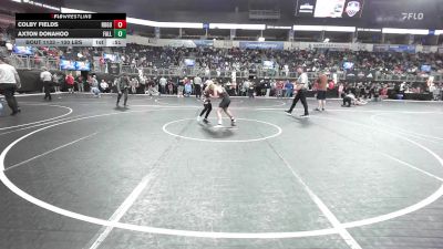 100 lbs Semifinal - Colby Fields, Rogue Warrior Wrestling vs Axton Donahoo, Falls City Wrestling Club