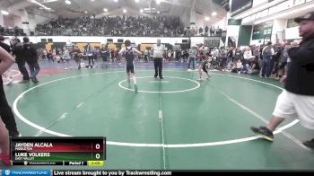120 lbs Quarterfinal - Jayden Alcala, Middleton vs Luke Volkers, East Valley