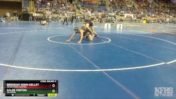 145 lbs Cons. Round 2 - Kaleb Minton, Williston vs Brendan Winn-Kelley, Grand Forks Central