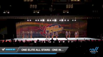 One Elite All Stars - One Intensity [2022 L3 Junior - D2 - Small 12/11/22] 2022 Spirit Cheer Dance Grand Nationals & Cheer Nationals