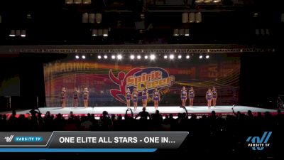 One Elite All Stars - One Intensity [2022 L3 Junior - D2 - Small 12/11/22] 2022 Spirit Cheer Dance Grand Nationals & Cheer Nationals