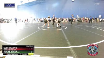 90-95 lbs Round 2 - Porter Newell, Trailblazer Wrestling Club vs Luca DiMartino, Paola Wrestling Club